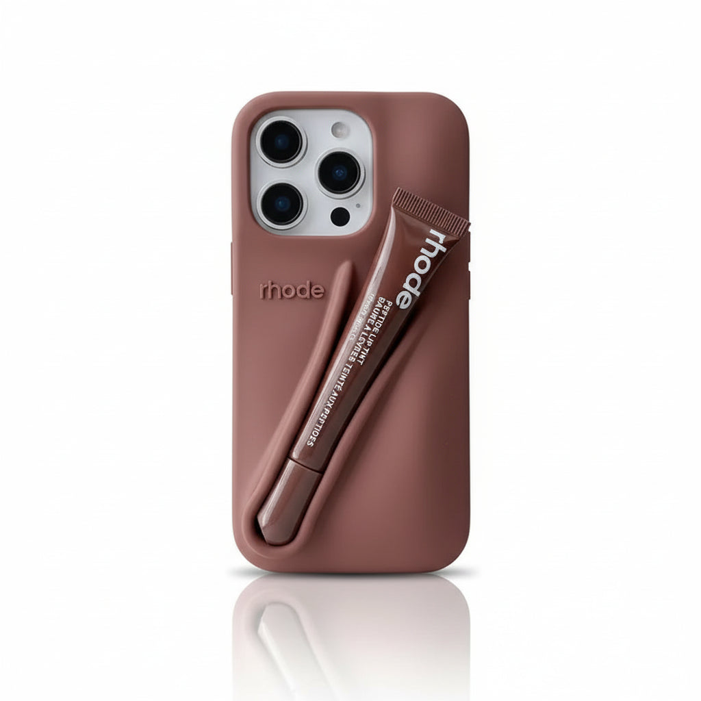 Autumn Edition Hot Lipstick Phone Case for Iphone 16 12 13 14 15 11 Pro Max plus Original with Lip Gloss Silicone Cover